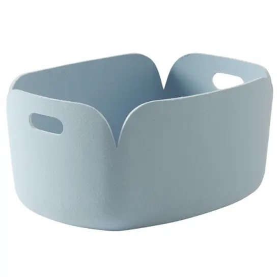 Muuto muuto restore basket light blue 35cm x 48cm x 23cm