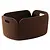 Muuto muuto restore basket dark brown 35cm x 48cm x 23cm
