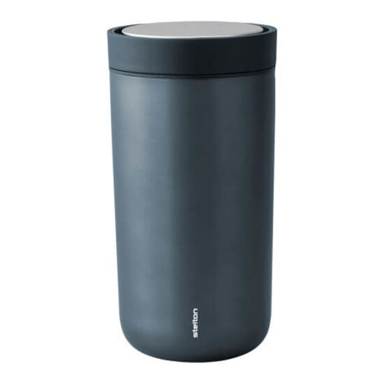 Stelton stelton to go click dark blue metallic 0.4dl