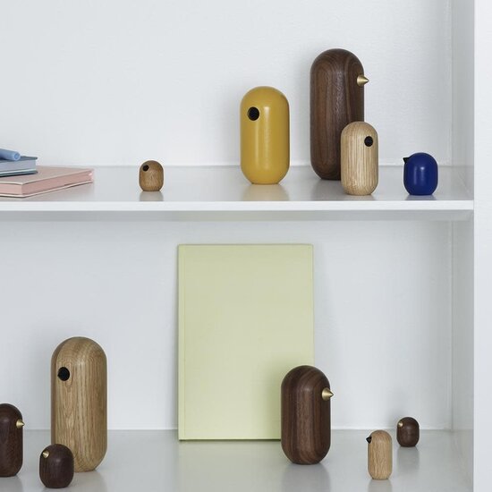 Normann copenhagen normann copenhagen little bird walnut 10cm
