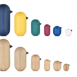 normann copenhagen little bird oak 7cm