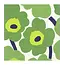 Marimekko marimekko unikko green servetten S