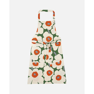 marimekko pieni unikko apron
