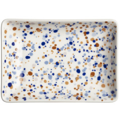 iittala OTC A6 plate 10x15cm Helle blue-brown