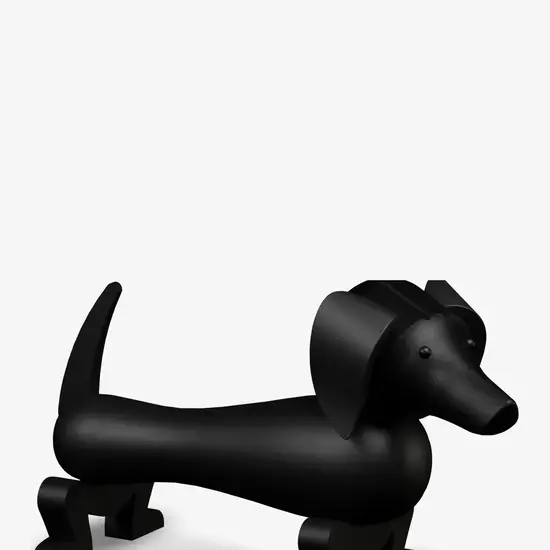 Kay Bojesen Kay Bojesen hond zwart 90th anniversary