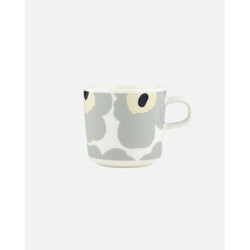 marimekko oiva coffee cup unikko grey
