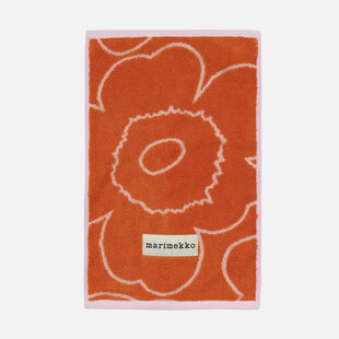 marimekko piirto unikko guest 30x50 oranje