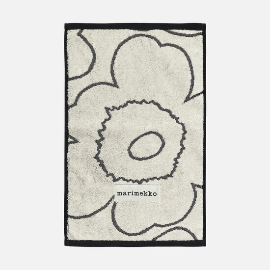 Marimekko marimekko piirto unikko guest 30x50 wit-zwart