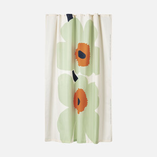 marimekko shower curtain unikko 60th anniversary 180x200