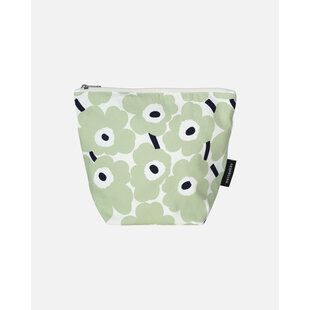 marimekko mini toilet bag unikko kaje light green