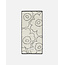 Marimekko marimekko piirto unikko hand towel  50x100 white-black