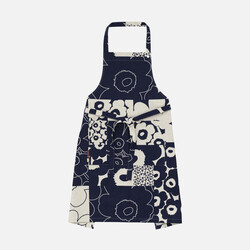 marimekko unikko kollaasi apron