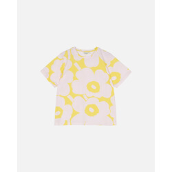 marimekko tunnit geel-roze L