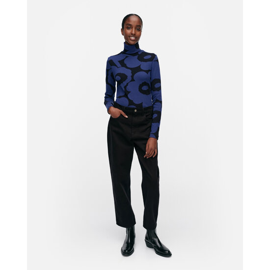 Marimekko marimekko Emali Unikko Rib Turtleneck Top M