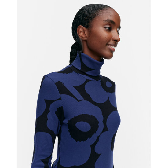 Marimekko marimekko Emali Unikko Rib Turtleneck Top L