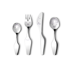 georg jensen ALFREDO The Twist Family, 4 pcs. cutlery set
