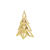 Georg Jensen georg jensen 2024 Christmas Table Tree, Small gold