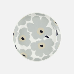 marimekko Oiva / Unikko deep plate 20,5 Cm