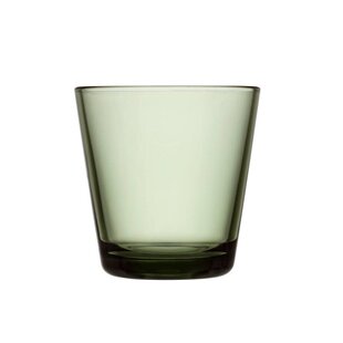 iittala kartio tumbler 21cl pine green 2pc