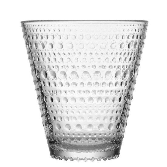 Iittala Kastehelmi tumbler 30cl clear 2pc