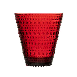 iittala kastehelmi tumbler 30cl cranberry 2pcs