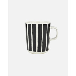 marimekko oiva / piccolo mug 2,5 dl black-white