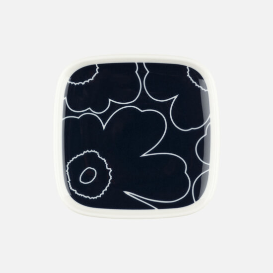 Marimekko marimekko Oiva / Piirto Unikko plate 10x10 cm