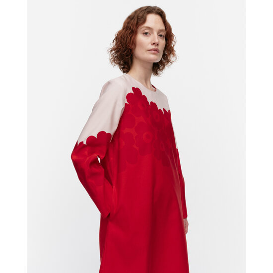 Marimekko marimekko Sievä Unikko cotton linen dress size38