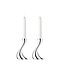 georg jensen georg jensen COBRA candleholder, large, 2 pack