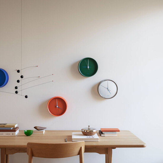 Georg Jensen georg jensen KOPPEL Wall Clock, Red