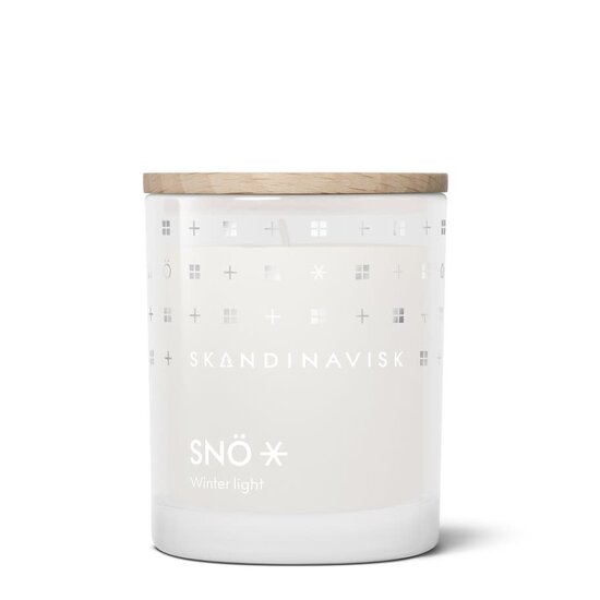 Skandinavisk skandinavisk sno mini geurkaars 65 gram
