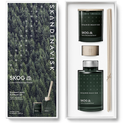 skandinavisk GIFTSET- SKOG Scented Candle & Diffuser