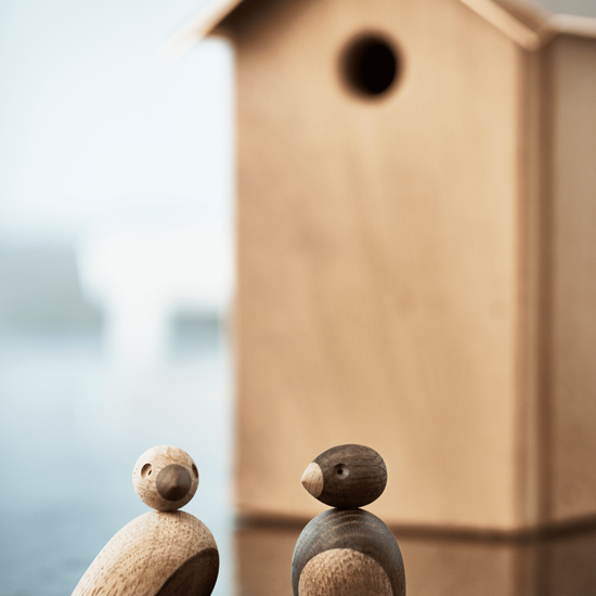 Kay Bojesen Kay Bojesen  mussenpaar oak medium