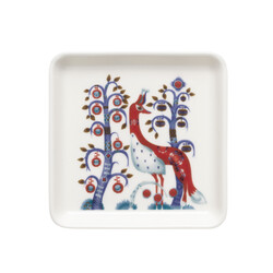 iittala Taika  plate square 12 x 12cm. white