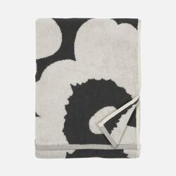 marimekko Unikko Hand Towel  grijs 50 X 70 Cm