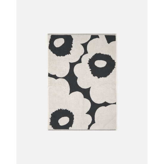Marimekko marimekko unikko hand towel  grey  50 X 70 cm