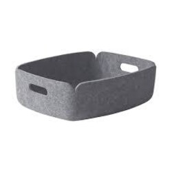 muuto restore tray grey melange 31cm x40cm x 12cm