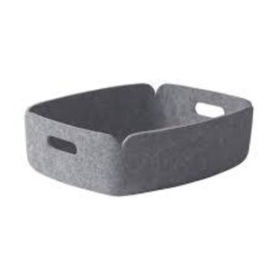 muuto restore tray grey melange 31cm x40cm x 12cm