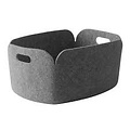 Muuto muuto restore basket grey melange 35cm x 48cm x 23cm