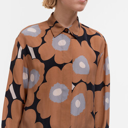 marimekko Sivuta Unikko cupro shirt size 38