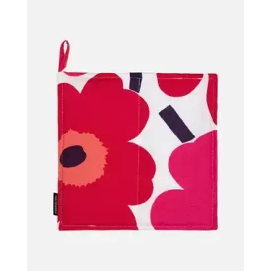 Marimekko marimekko pieni unikko pot holder red