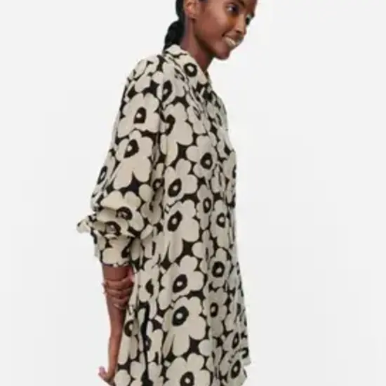 Marimekko marimekko Sivuta Mini Unikko cupro shirt size:42