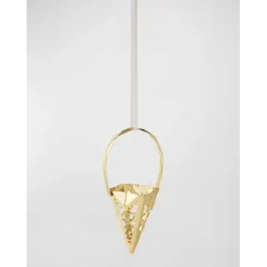 Georg Jensen Georg Jensen kersthanger cone goud 2022
