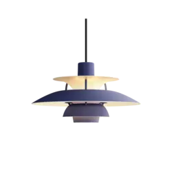 Louis Poulsen PH5 mini monochrome dusty indigo E14