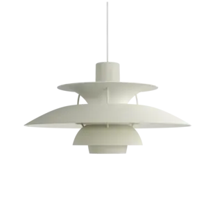 Louis Poulsen PH5 monochrome pale pewter