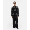Marimekko marimekko pehmyt unikko gebreid black-white mt XL