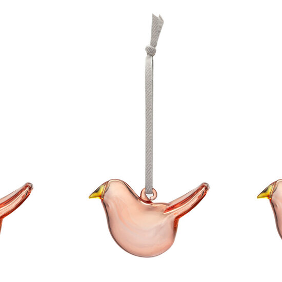 Iittala Iittala mini glass birds pink 3set