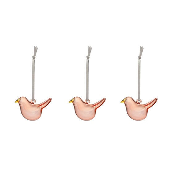 Iittala Iittala mini glass birds pink 3set