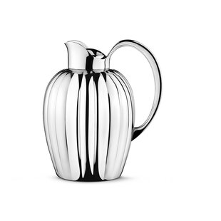 georg jensen bernadotte thrermo jug stainless steel 1L