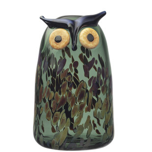iittala Long-eared owl 110 x 175 mm pine green